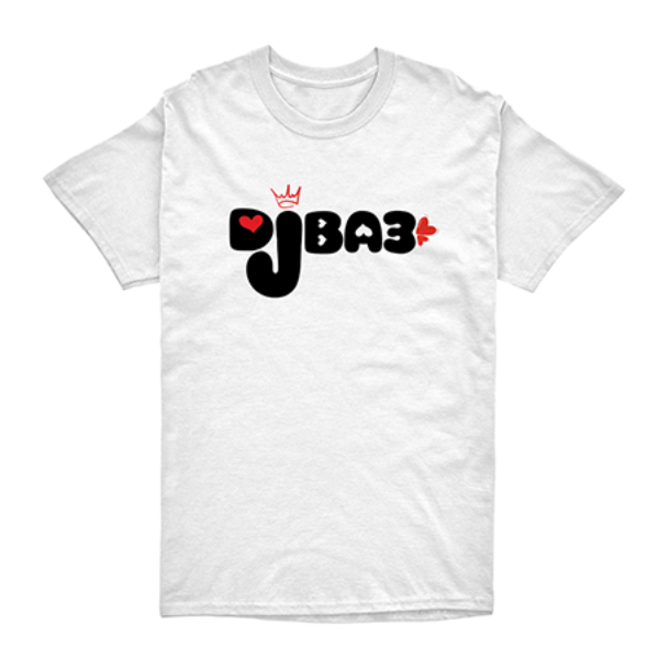 DJ BAE Logo White T-Shirt